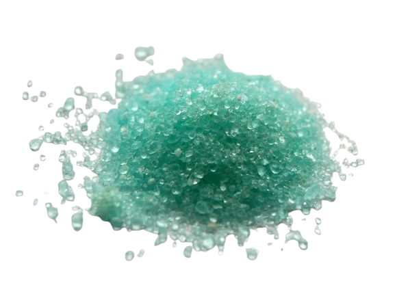 Vitriol: das giftgrüne, und doch rein natürliche Mineralsalz